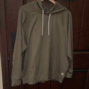 Vuori Olive Green Hoodie